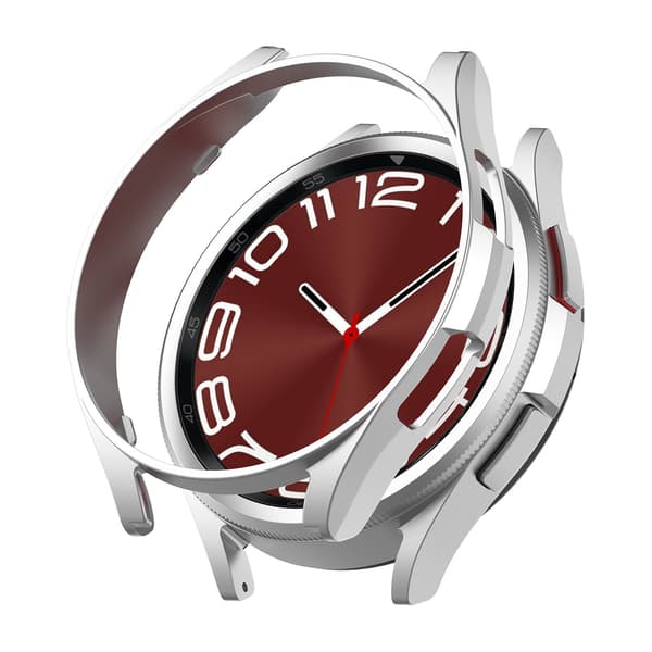 Kellokotelo Samsung Galaxy Watch 6 47 mm hopea hopea Silver