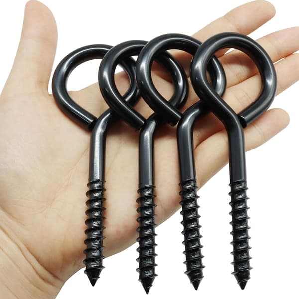 4 stk. 5 tommer øjekroge 4 stk. sorte 5 tommer item_package_quantity