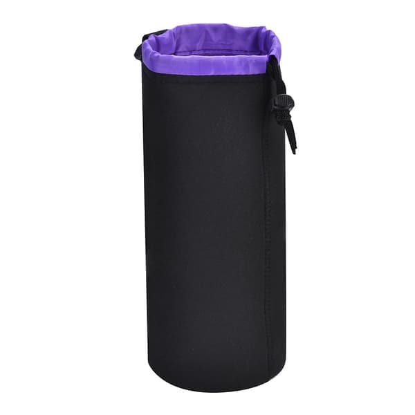 Caden Shockproof Protective Camera Lens Pouch with Drawstring for DSLR (XL)