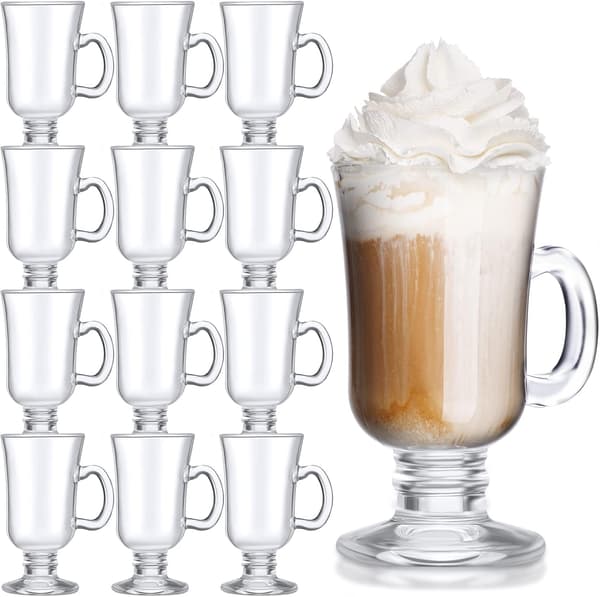 12 Stykker Irish Coffee Krus til Bryllupsfest