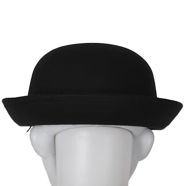1-delt Melon Bowler Hat Bowler Hat Bowler Hat Filthat Chaplin Hat Ridehat (sort)
