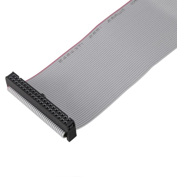 2 stk 2,54 mm 40-bens til IDE PATA fladkabel 20 cm