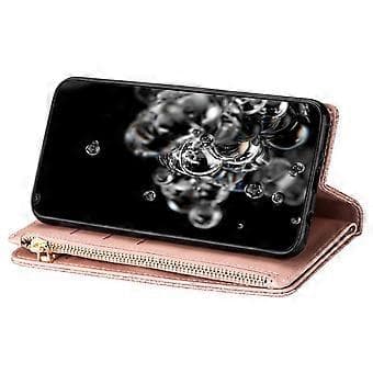 Case for Samsung Galaxy A15 4G/5G with Zipper Pocket PU Leather Wallet Glitter Phone Case Style B Style B
