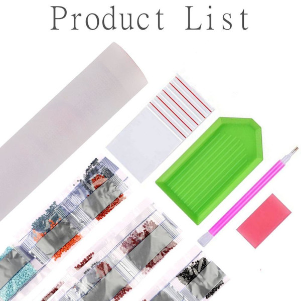 1 Xdiy 5d maisemamaalaukset DIY Timanttimaalaus (30cmX20CM)