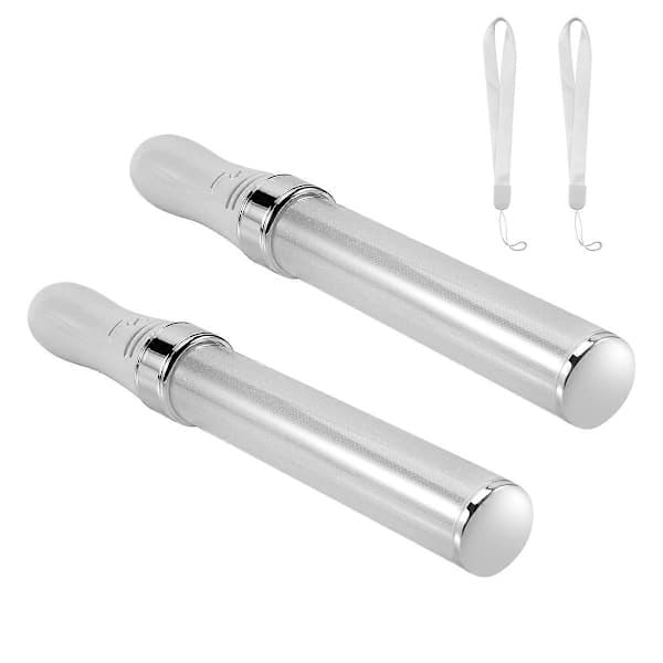 2 stk. LED-lyspinde, 15 farver, lyspinde, lyspinde, koncertrekvisitter