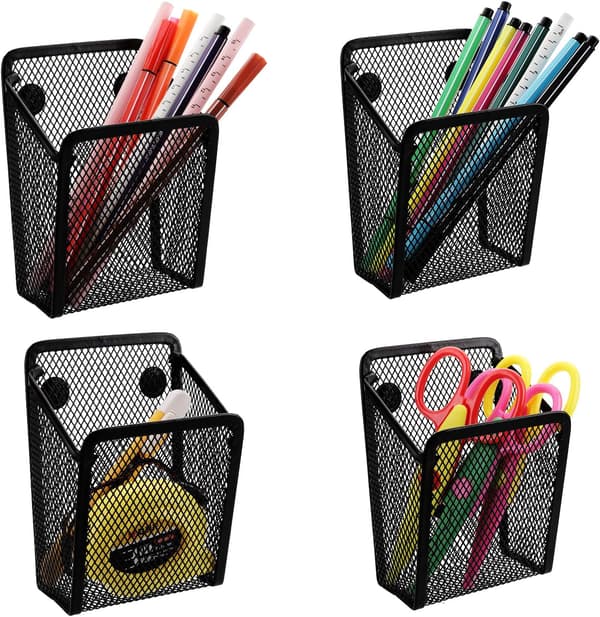 4-pack magnetisk pennhållare