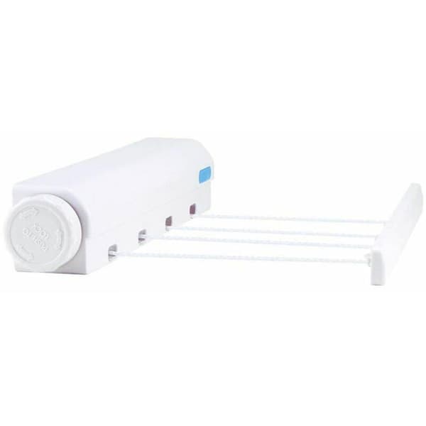 Automatic Retractable Spring Four Five Wire Clothesline Towel Dryer Towel Rack with Hooks Drying Rack YYV