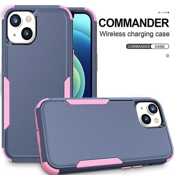 Commuter TPU + PC telefoncover til iPhone 15
