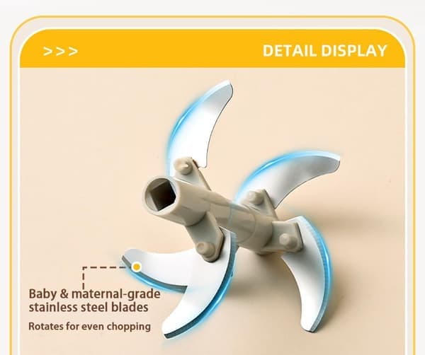 Manual Food Chopper 900ml Hand-Pulled Garlic Onion Vegetable Fruit Nut Cutter Kitchen [Ho]