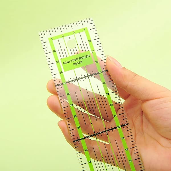 Quilting Ruler Rotary Cutter 5x30 cm 30/45/60 Degrees for Sewing
