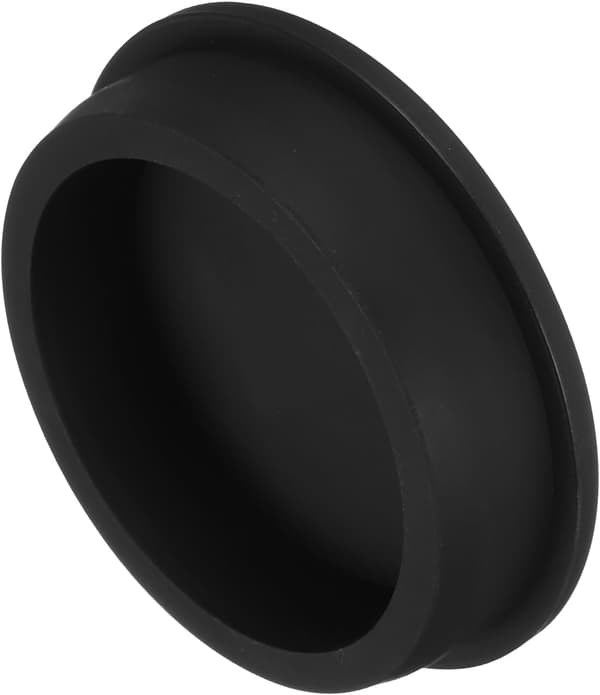 Högtemperatur silikonplugg, monteringsdiameter 63,6 mm/2,5 tum, svart, fyrkantig size_name 1M/3.3Ft