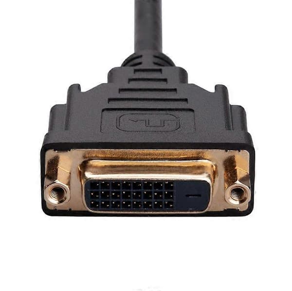 HDMI (M) - DVI-D (F) -sovitinkaapeli
