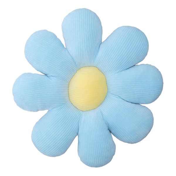 Db Soft Daisy Blomster Plyschkudde - Typ 3 för Stol, Soffa, Bil