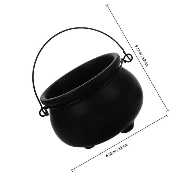 1 Set Hanging Cauldron Wax Melt Burner Essential Oils and Fragrant Melter