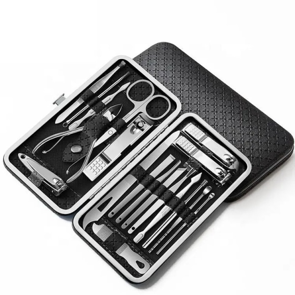 Manicure Set Nail Clippers Pedicure Kit Stainless Steel Toenail Clippers Kit, Men and women Professional Fingernails Grooming Kits