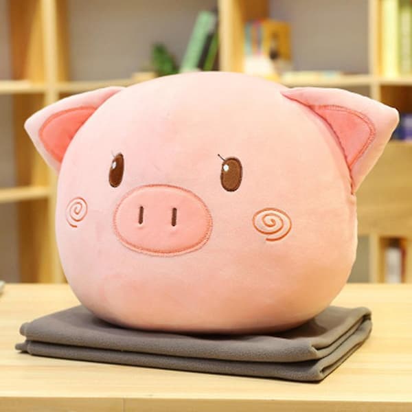 Cute Hug Pillow, Plush Stuffed, for Home Office, 26 cm