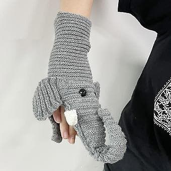 Vinter Efterår Touchscreen Fingerløse Handsker Vindtætte Julegave til Voksne