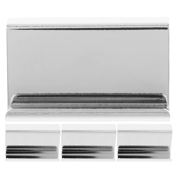 4pcs Glass Door Handle Replacement Handle Clamp Cabinet Door Hardware Handle Accessories Glass Acrylic Display Cabinet Handle