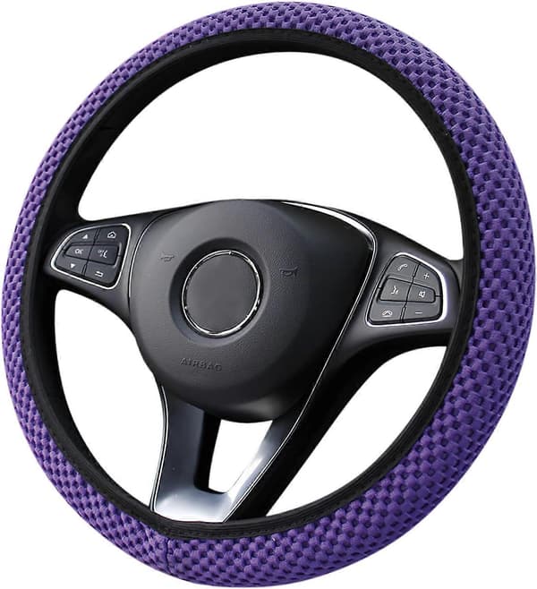 3-pack Bilrattskydd Set Inkluderar Handbromsskydd Växelspaksskydd, Sommar Anti-halk Mesh Rattskydd, Andningsbar Elastisk Bil