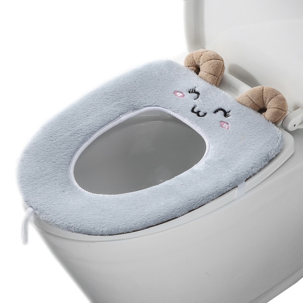 WC-pehmuste Pehmotyyny Talvi-WC WC-istuimen cover Liimattu wc-rengastyyny kotiin