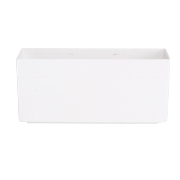 Papirhåndkleholder Magnetisk rullepapirstativ Toalettrullholder silkepapirboks Toalettpapirholder White M