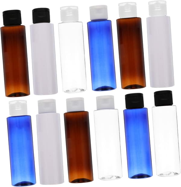 Makeup Lotion Bottle Travel Cosmetic Bottle Clamshell Design Shampoo Liquid Container for Travel Use