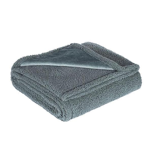 Vanntett teppe, kjærlighetsteppe for par, vanntett sprutgrå 71*100cm