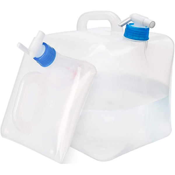 20l sammenleggbar vanntank, bærbar campingvanntank, campingbærer, kanne