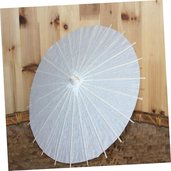 DIY Tegneparaply Uferdig Tom Papirparaply for Gutter og Jenter Håndverksmateriale Malesett