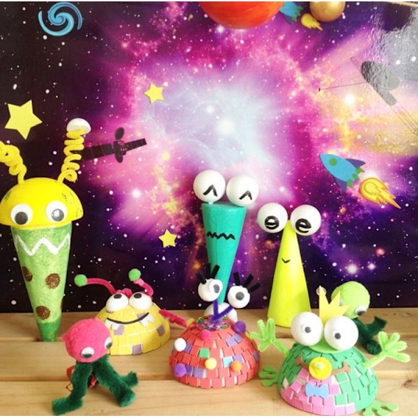 Skumornament Co Craft DIY Styrofoam Foam Hantverk - 5,7 cm