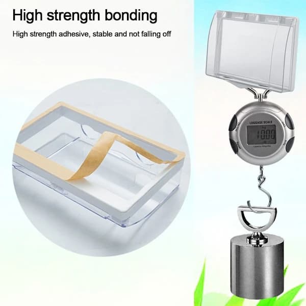 Switch Protection Cover Socket Waterproof Box WHITE white