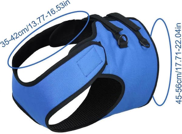 Dog Harness for Front Legs, Adjustable Front Leg Harness, Mobility Aid for Front Legs, Vehicle Entry and Exit for Dogs