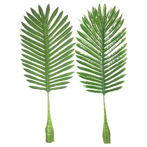5-pack palmblad falska konstgjorda växtblad gröna 22 tum