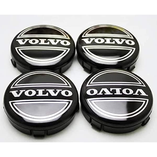 4-pakning senterkopper for Volvo - Passer S60, S90, XC40, XC60, V90, S40, S80