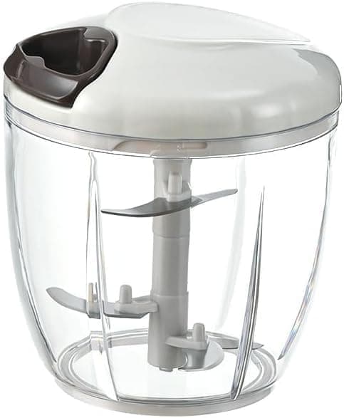 Manual Food Chopper 900ml Hand-Pulled Garlic Onion Vegetable Fruit Nut Cutter Kitchen [Ho]