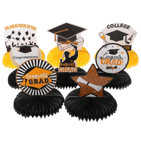 8 st Fotogirlang Examensparty Girlang Examen Honungsvaxcenterpiece Honungsvaxformad Banner Assorted Color 20X20CM