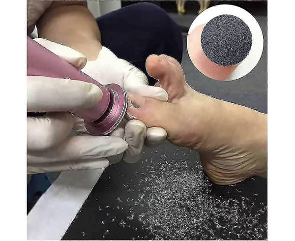 1 Box (60 Pcs) Replacement Sandpaper Discs for Electric Foot File Callus Remover
