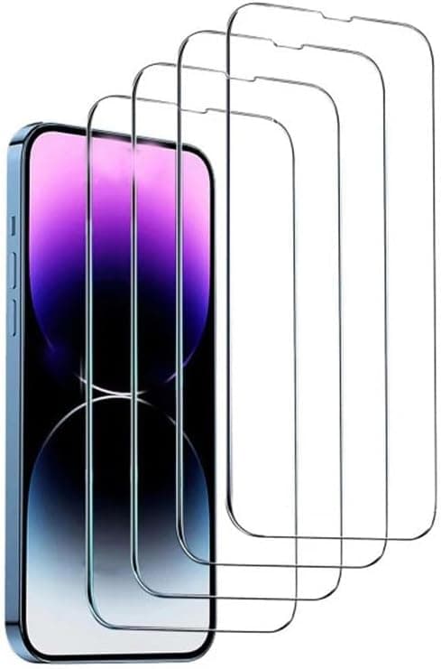 iPhone 16 Screen Protector 3-pack - Full Coverage Tempered Glass for Ultimate Impact Resistance and Protection