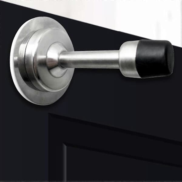 75-150mm Dørstopper Vægmonteret Anti-kollisionsgummi To Installationsmetoder Hulfrit Dørstopper 75mm 75mm 75mm