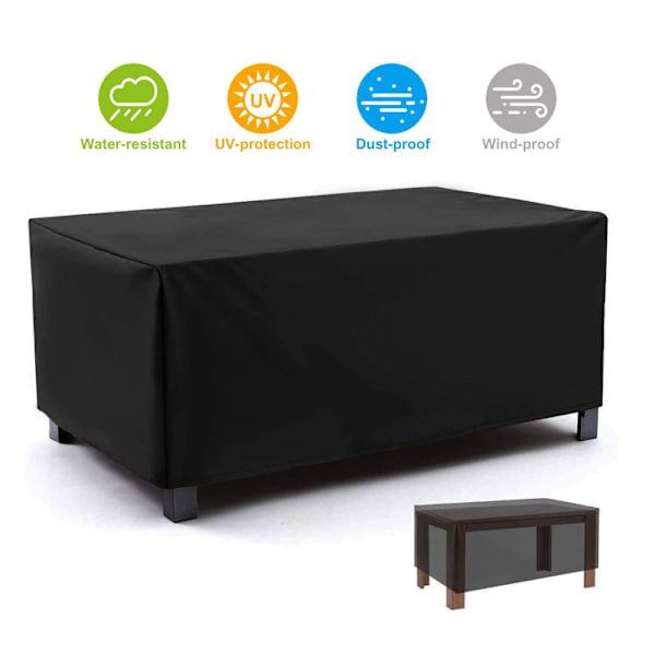 Beskyttelsesbetræk til rektangulært bord 250 x 200 x 80 CM