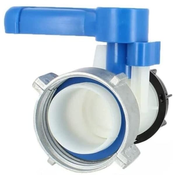 SL.GT Butterfly Valve with Floating Aluminum Nut for S75X6 Nut and S60X6 Outlet, Interface Inner Diameter 75mm