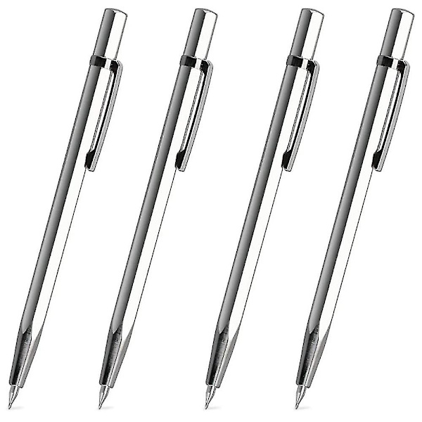4 stk. Spids Graverings Pen Ætsning Graverings Pen Skær Graveringsværktøjer Til Rustfrit Stål Keramik Og Glas