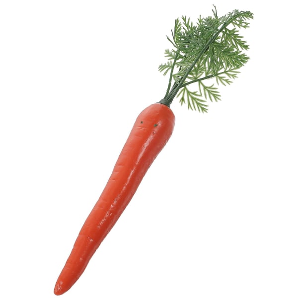 Desktop Decor False Vegetable Lifelike Carrots Party Artificial Vegetables Simulation Fruit Decoration33X11.5X2cm