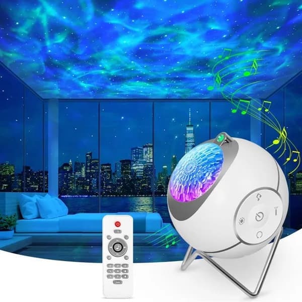 Projector - Starry Sky Projector - Galaxy Projector - Star Projector - Starry Sky Lamp - Starry Sky Night Light [Ho]