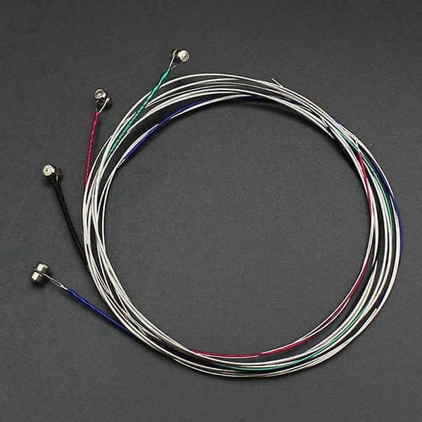 4-pack Violin Strings EADG Core Steel + Nickel Spun Exquisite String Instrument