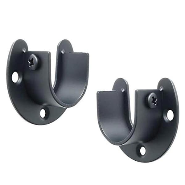 U-formet Stangfeste Rustfritt Stål Holder Dusjforheng 200kg