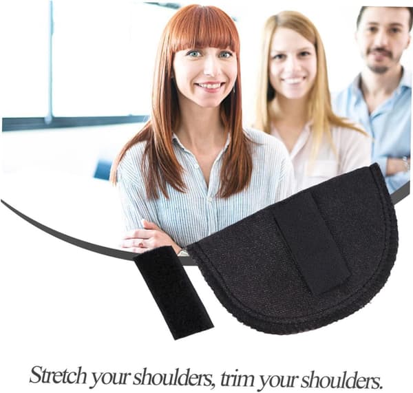 Invisible Shoulder Pads 4 Sets Self-Adhesive Sponge Shoulder Pads for Women's Low Shoulders