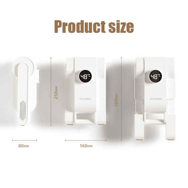 Foldable Shoe Dryer with UV Sterilization