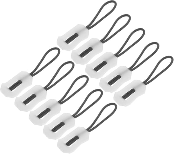Practical Zipper for Outdoor Activities 10 Pcs Luminous Zipper Pulls