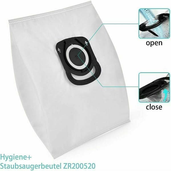 10-pack dammsugarpåsar för owenta Hygiene+ ZR200540, Kompatibel